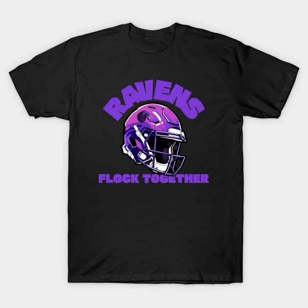 Baltimore Football T-Shirt by Tip Top Tee's